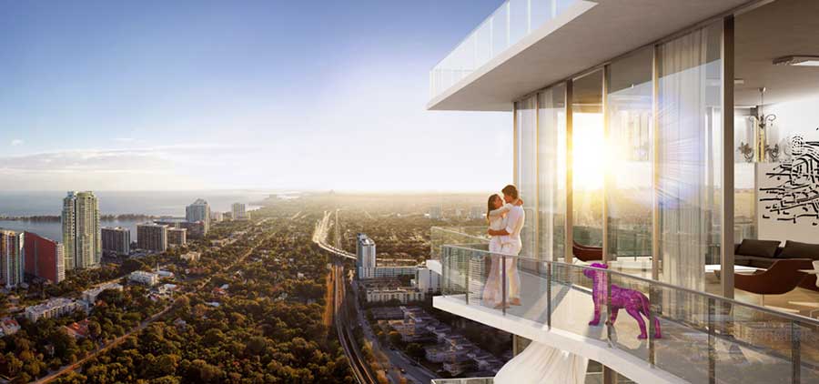 SLS Brickell - new developments at Miami